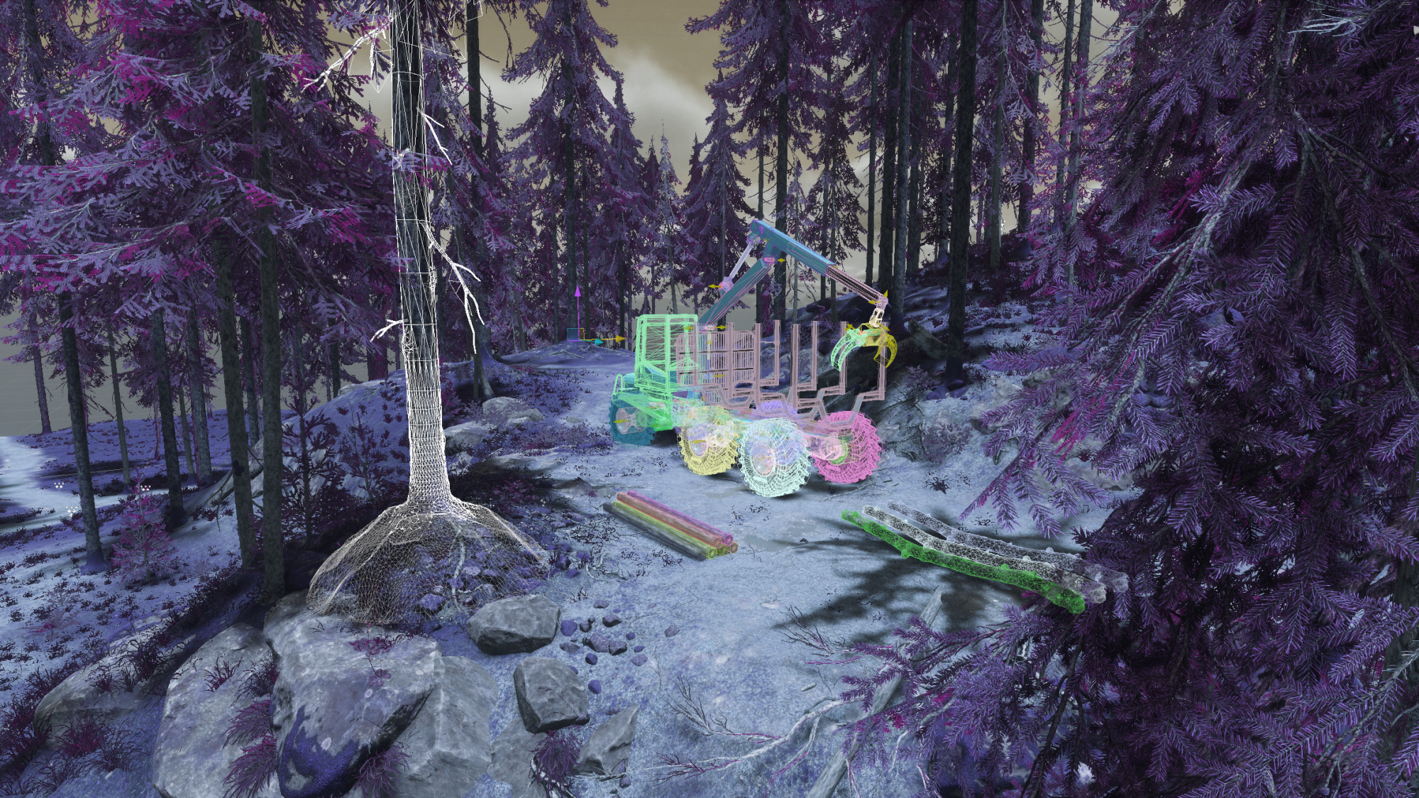 AI forest machine