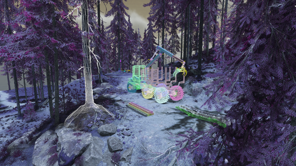 AI forest machine