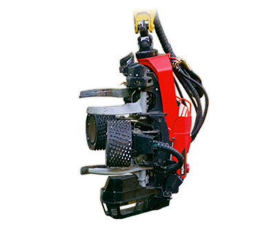 Komatsu 370E Harvester head