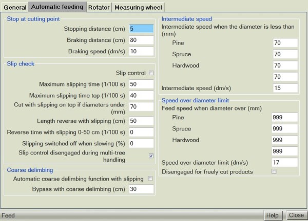 MaxiXplorer Head auto feed
